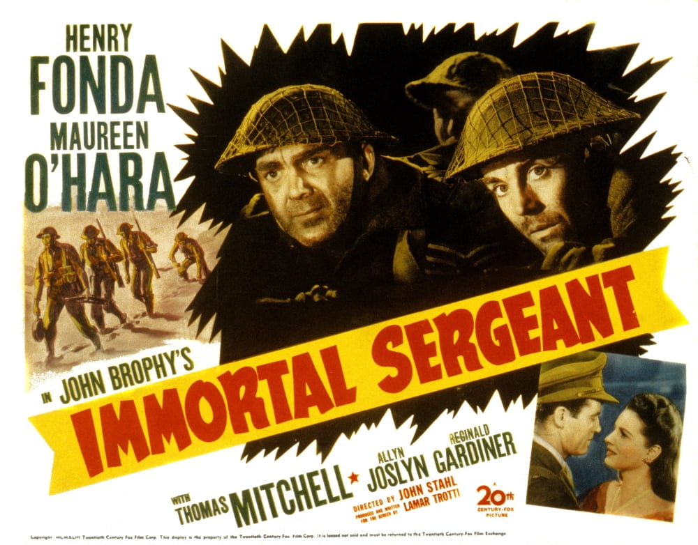 Immortal Sergeant Canvas Art - (28 x 22)