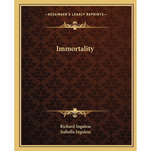 Immortality (Paperback)