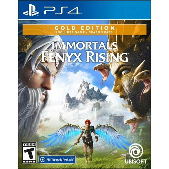 Immortals Fenyx Rising PlayStation 4 Gold Edition with free upgrade to the digital PS5 version, Pre-order Bonus