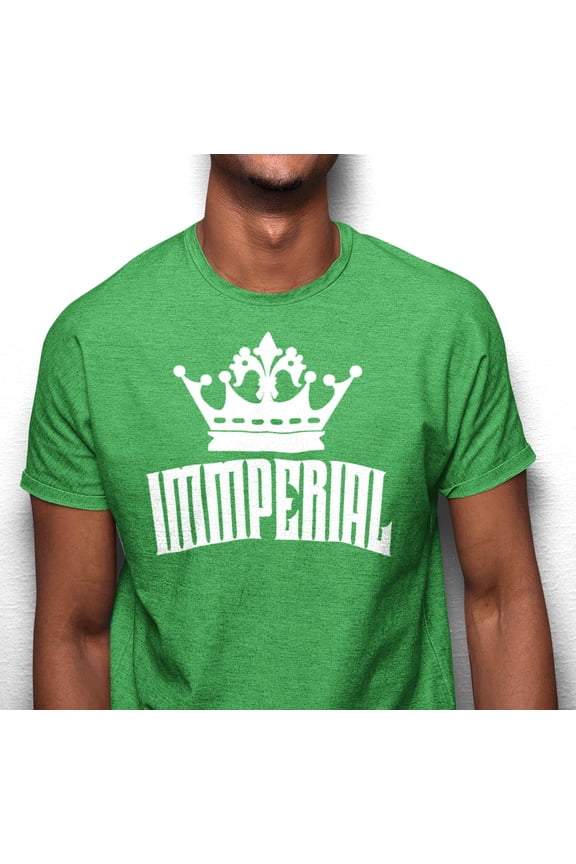 Immperial Wear King Crown Solid Color T-shirt