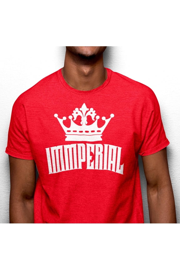 Immperial Wear King Crown Solid Color T-shirt