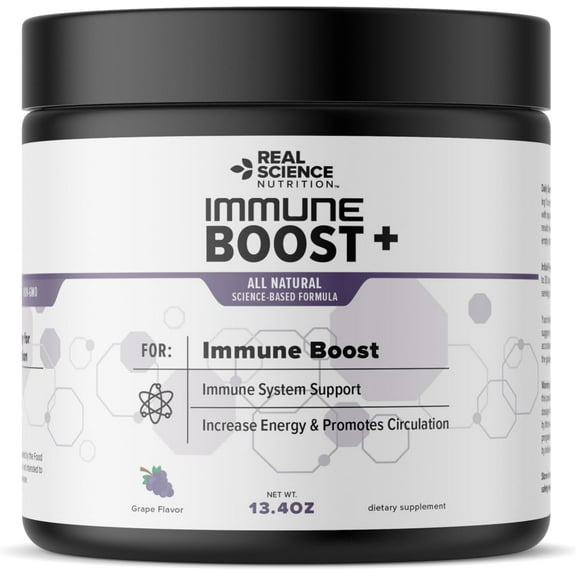 Immune Boost Plus | Natural Immunity Formula, Boost Immune System Health and Wellness, More Powerful Than Elderberry, Zinc, Echinacea - in a Fast Acting Powder
