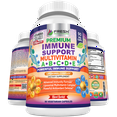 thumbnail image 1 of Immune Support Multivitamin for Men and Women with Vitamins A, B, C, D, E, B6, B12 - Zinc, Magnesium and Copper with Liposomal Complex for Enhanced Absorption - Daily Antioxidant Boost, 1 of 3