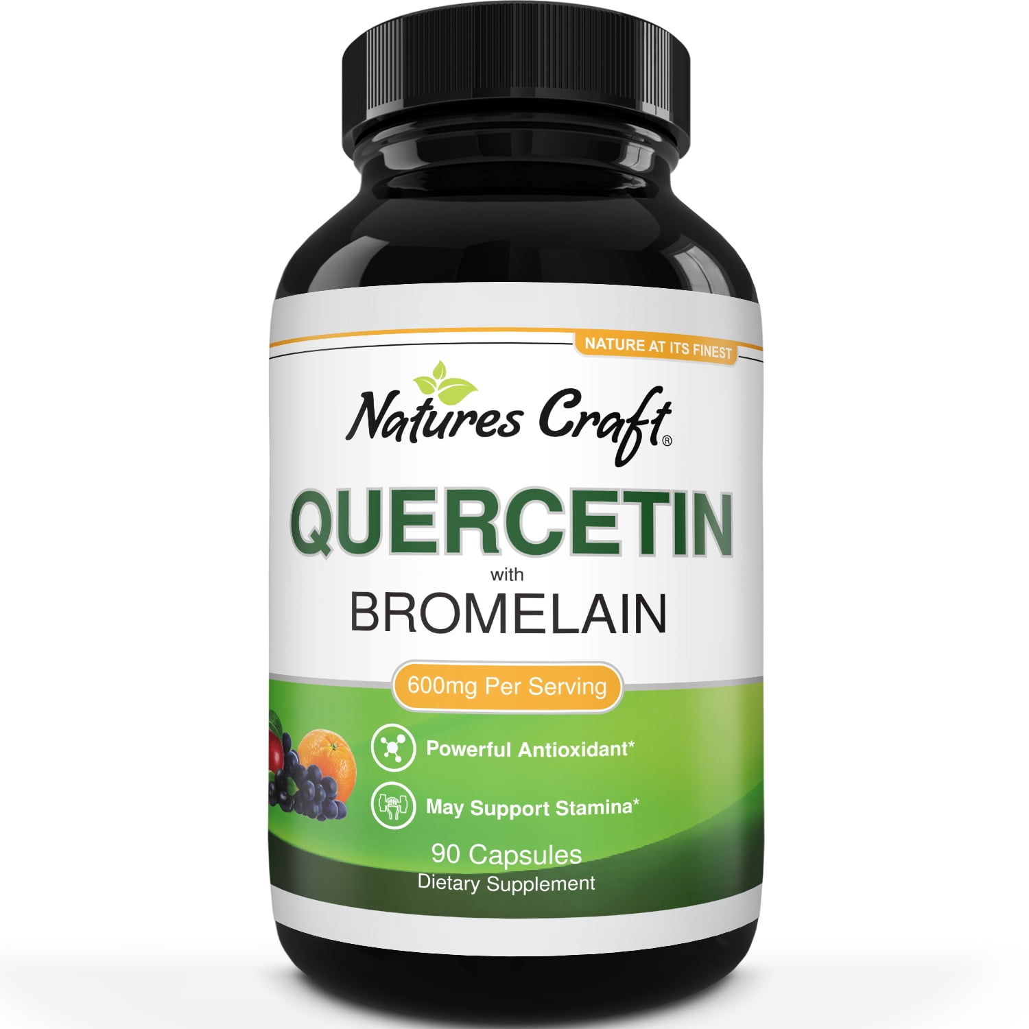Immune Support Quercetin with Bromelain Supplement Quercetin 500mg