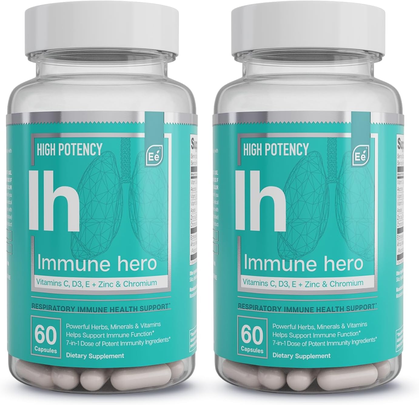 Immune Support Supplement With C, Zinc, LCysteine, And More MultiSystem Immunity Booster