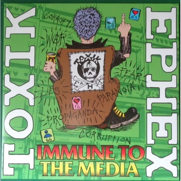 toxik ephex Immune To The Media (CD)