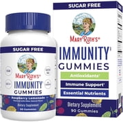 MaryRuths Immunity Gummies with Elderberry, Echinacea, Zinc, Vitamin D, 90 Count