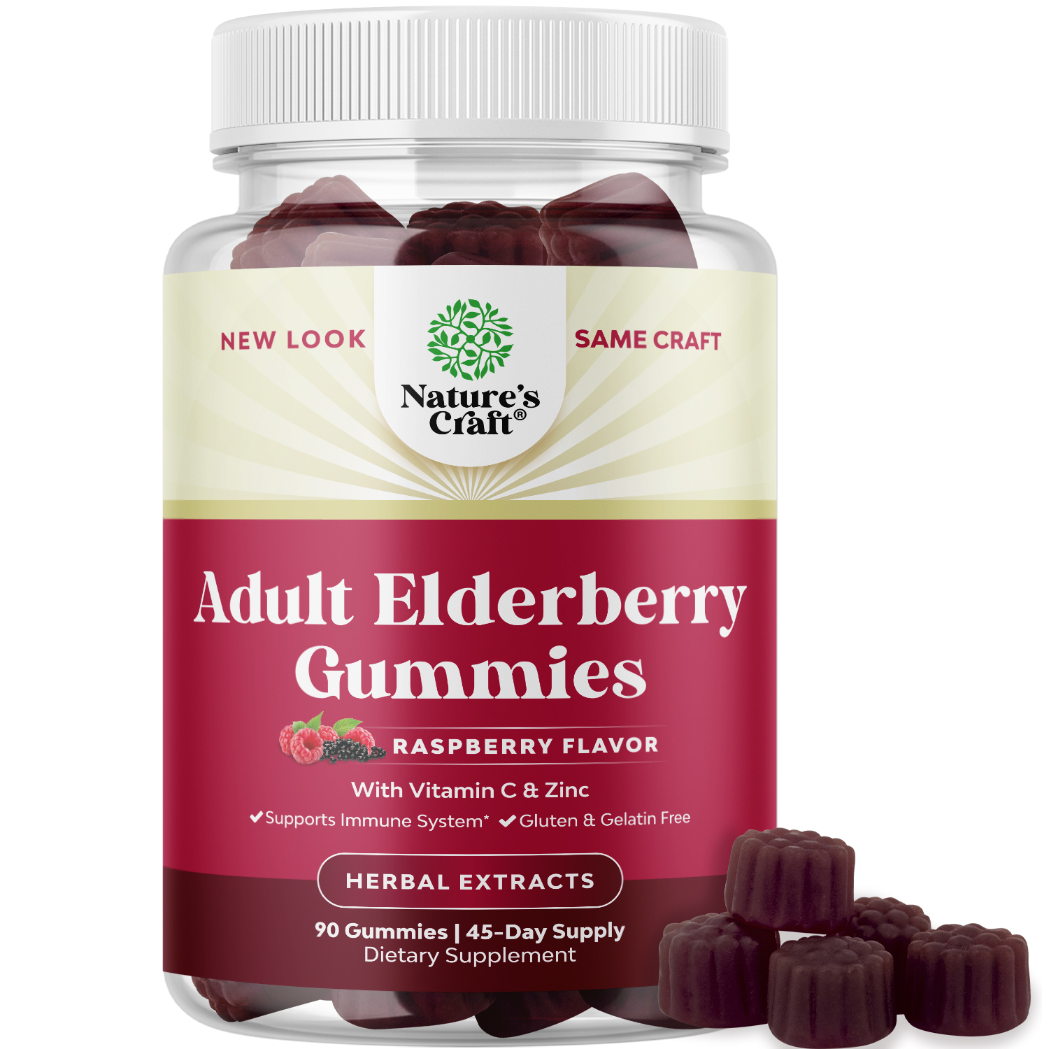 Sambucus Standardized Elderberry Gummies for Immune Support*, 40 Count