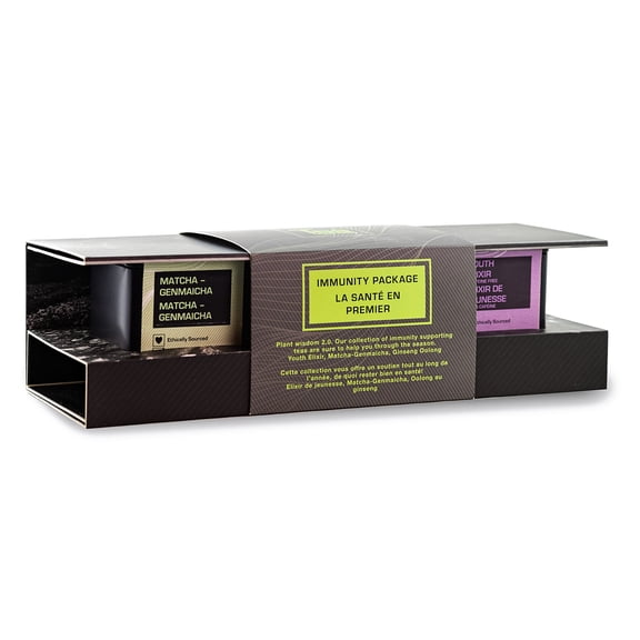 Immunity Tea Gift Set 3 Flavors - 4 Gifts - Tea Squared