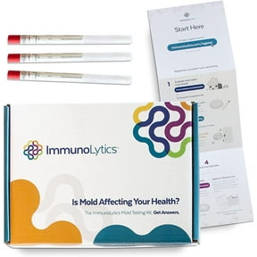 ImmunoLytics DIY Mold Test Kit - Easy to Use Precise 3 Swab Kit