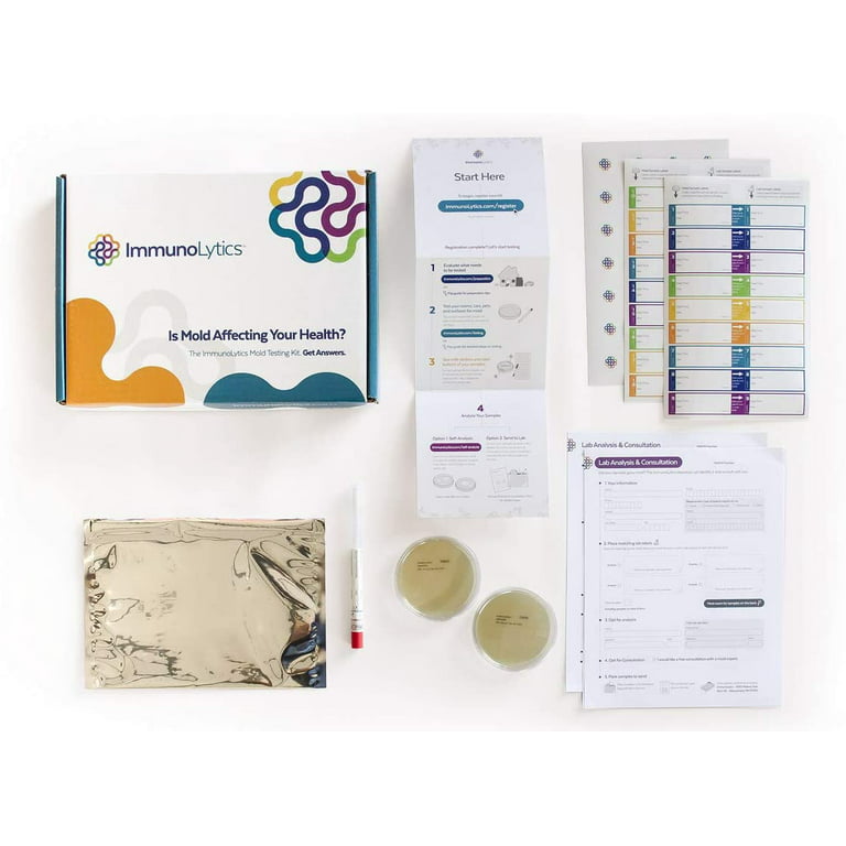Immunolytics Easy to Use Professional DIY Mold Test Kit for Home
