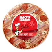 Imo’s Four Meat Pizza, St. Louis-Style Thin Crust, 19 oz (Frozen, contains wheat and milk)