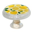 thumbnail image 1 of Imobaby 4 Pcs Plastic Round Cabinet Knob Home Decor - Lemon Juicy Fruit, 1 of 6