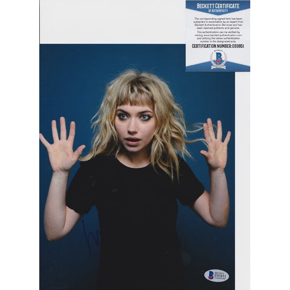 Imogen Poots Signed Autograph 8x10 Photo Beckett BAS COA #4