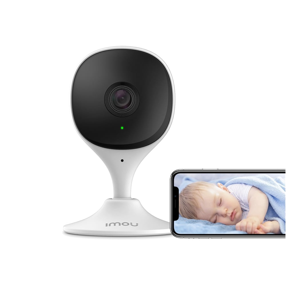 Imou Indoor Security Camera Cue 2E 2MP Baby Monitor, Night Vision ...