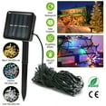thumbnail image 1 of Moclever 40ft Solar String Lights, Cool LED Fairy String Light with 100 LEDs 8 Modes IP44 Waterproof Auto On/Off for Garden Patio Christmas Decor, 1 of 10