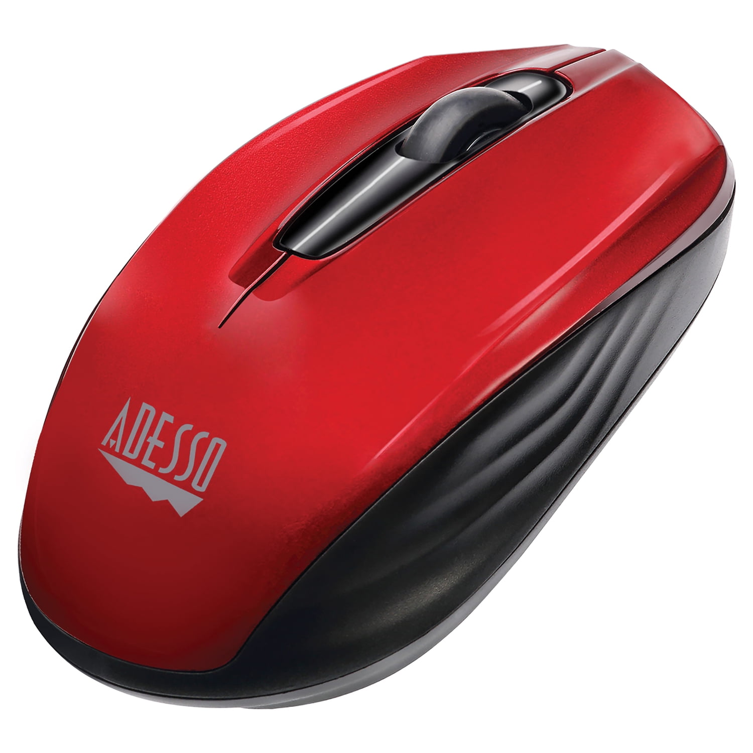 iMouse S50 Wireless Mini Mouse, 2.4 GHz Frequency/33 ft Wireless Range, Left/Right Hand Use, Red
