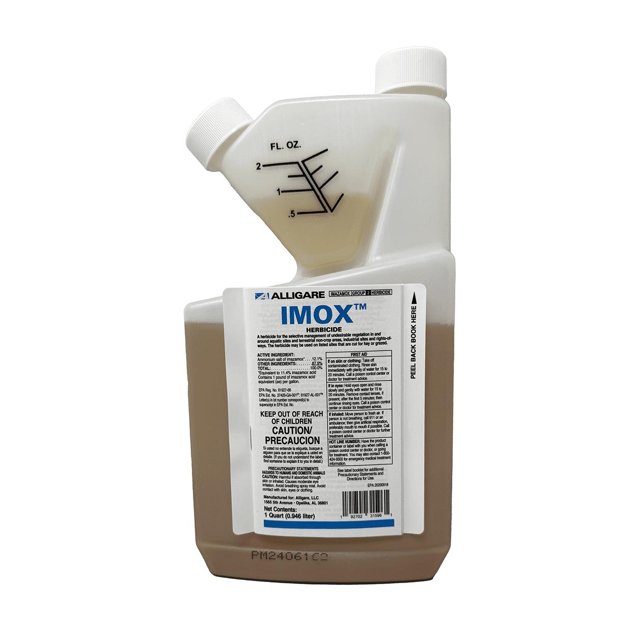 Imox Systemic Herbicide - For Unwanted Aquatic Vegetation - 32 fl oz Bottle  by Alligare - Walmart.com