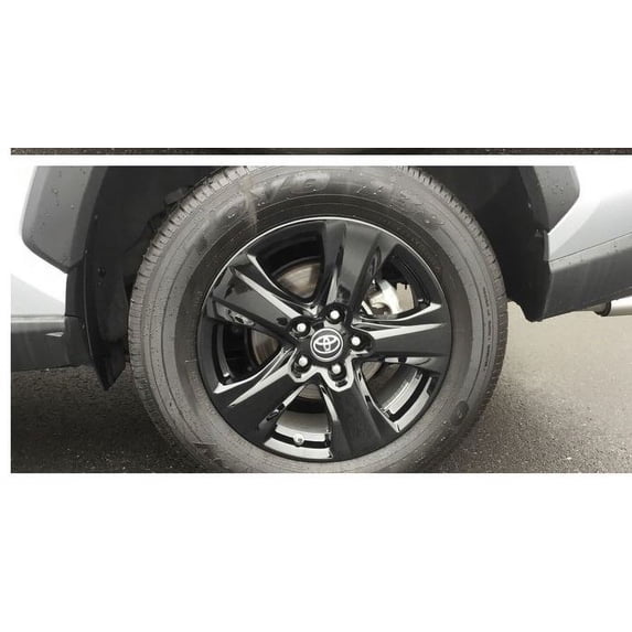 Imp;20 21 Highlander;Blk;17';5 Spk Fits select: 2019-2020 TOYOTA RAV4 XLE/XLE PREMIUM