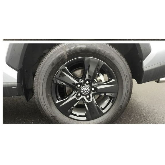 Imp;20 21 Highlander;Blk;17';5 Spk Fits select: 2019-2020 TOYOTA RAV4 XLE/XLE PREMIUM