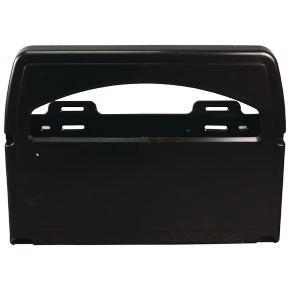 Impact 1122 16.4 in. x 3.05 in. x 11.9 in. Toilet Seat Cover Dispenser - Black (2/Carton)