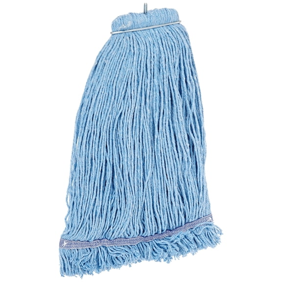 Impact 36132 Blue Layflat Wet Mop Head 32oz Screw-Type Cut-End Case of 12