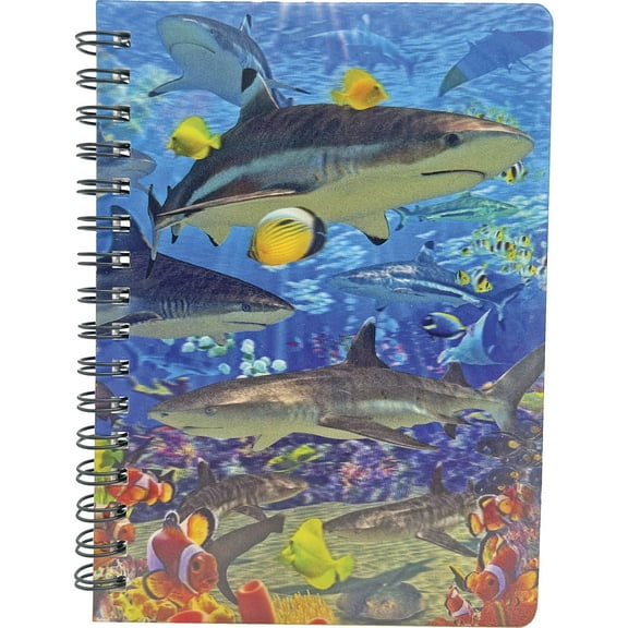 Impact 3D Designs Jotter Notebook Shark Reef
