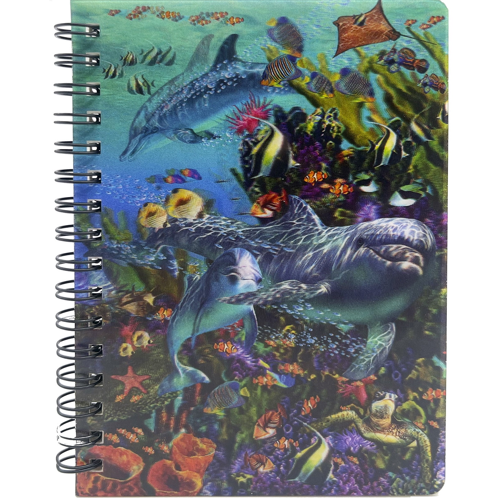 Impact 3D Designs Jotter Notebook Dolphin Swimming