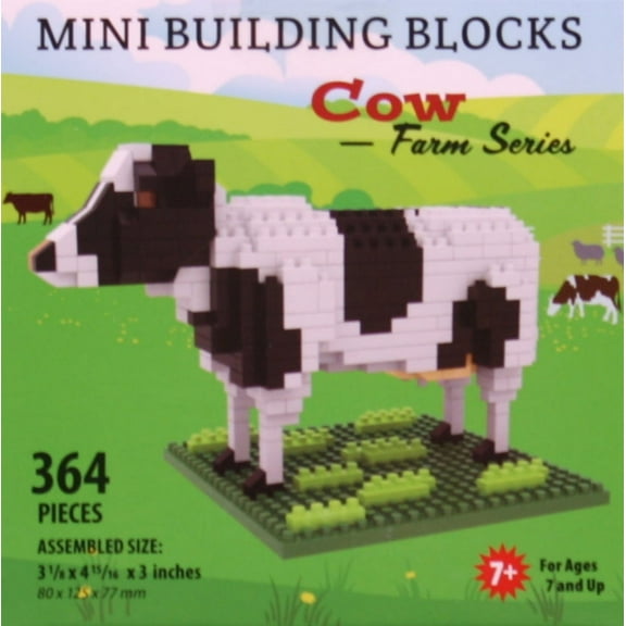 Impact 7+ Years Interlocking Block Building Set, 3.15 x 4.9 x 3 Inches, 364 Count