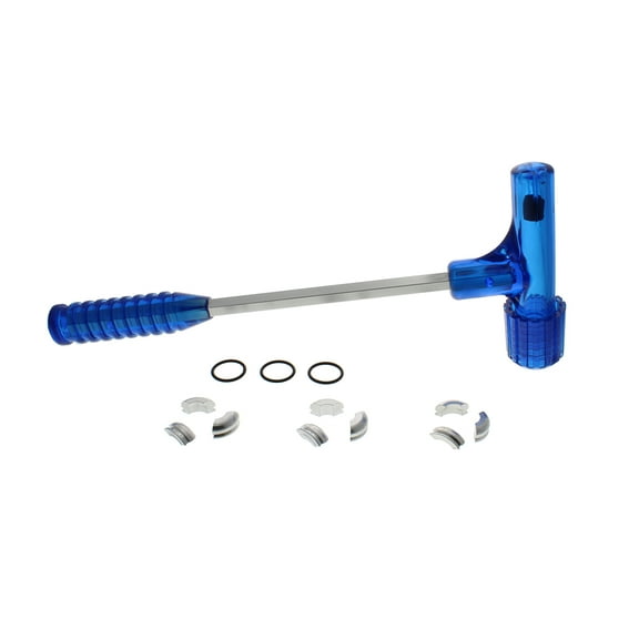 Impact Bullet Puller Hammer Tool with 3 Expandable Collets for .17 to 50 Cal