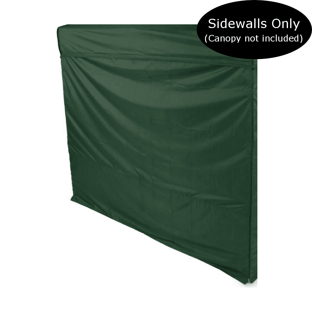 Impact Canopy 10 Foot Canopy Tent Wall, 1 Wall ONLY, 10' Canopy Sidewall, Forest Green