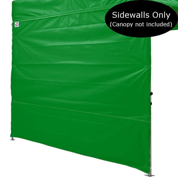 Impact Canopy 10 Foot Canopy Tent Wall, 1 Wall ONLY, 10' Canopy Sidewall, Kelly Green