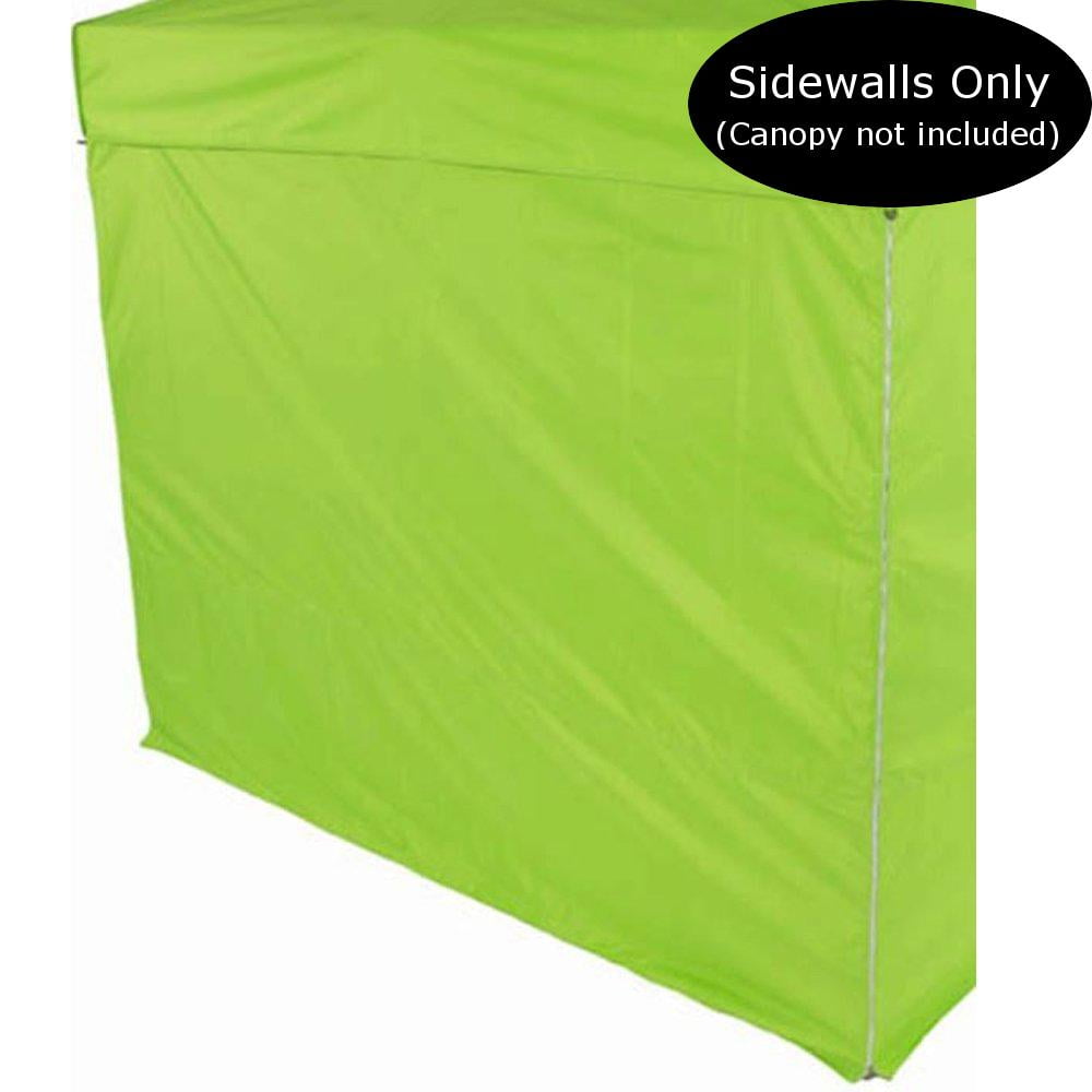 Impact Canopy 10 Foot Canopy Tent Wall, 1 Wall ONLY, 10' Canopy Sidewall, Lime Green