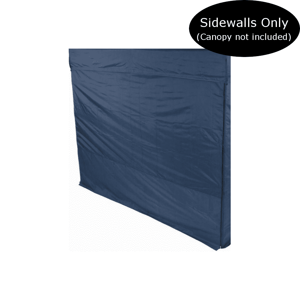 Impact Canopy 10 Foot Canopy Tent Wall, 1 Wall ONLY, 10' Canopy Sidewall, Navy Blue