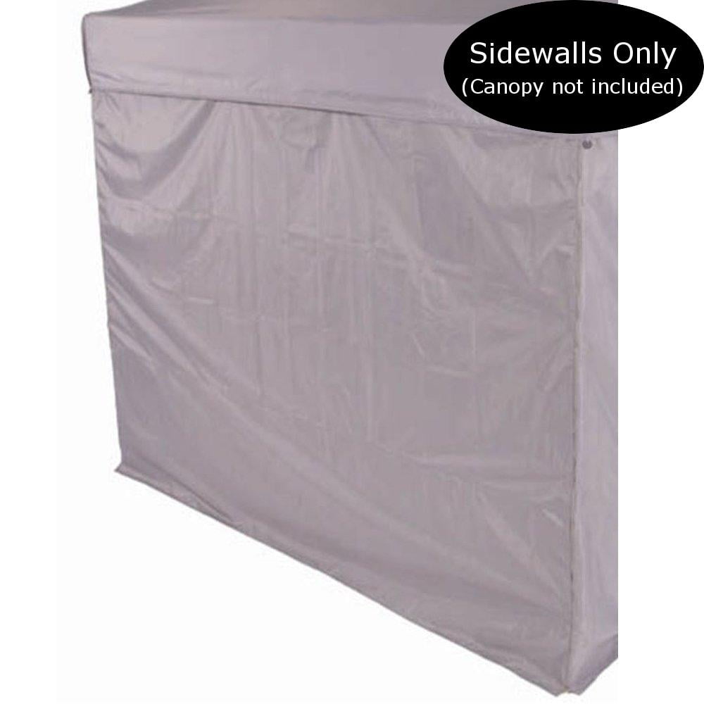 Impact Canopy 10 Foot Canopy Tent Wall, 1 Wall Only, 10' Canopy Sidewall, Grey