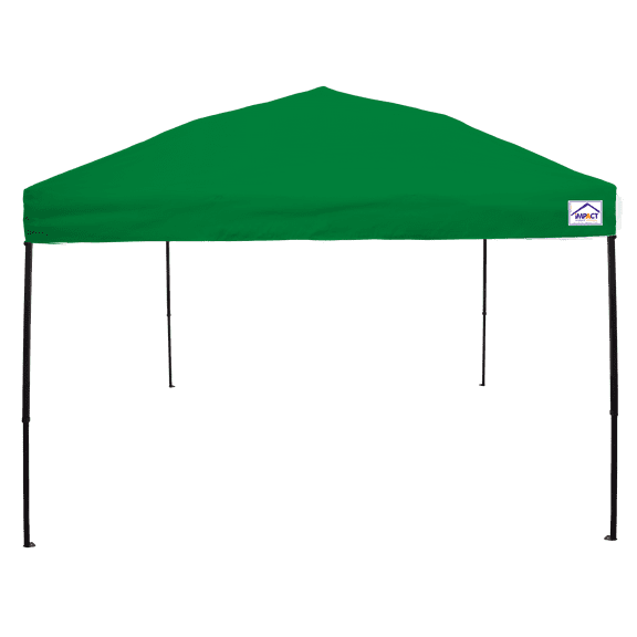 Impact Canopy 10 x 10 Head Way Gazebo Top, Instant Pop Up Canopy Tent, Kelly Green