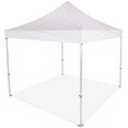 thumbnail image 1 of Impact Canopy 10 x 10 Instant Pop Up Canopy Tent, Commercial Grade Aluminum Frame, Roller Bag, White, 1 of 2