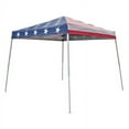 thumbnail image 1 of Impact Canopy 10 x 10 Pop Up Canopy Tent, Instant Slant Leg Portable Shade Tent with Carrying Bag, American Flag, 1 of 11