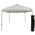 thumbnail image 1 of Impact Canopy 10 x 10 Pop Up Canopy Tent, Straight Leg Shelter, Steel Frame, Roller Bag, White, 1 of 6