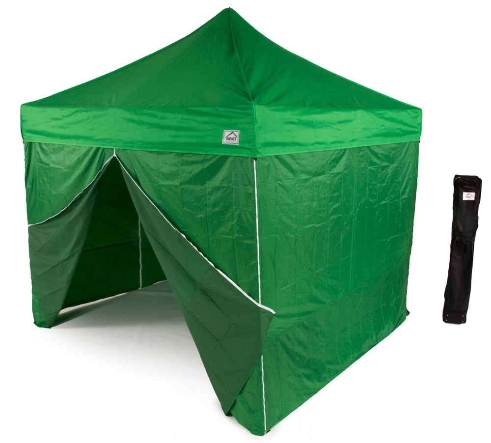 Impact Canopy 10x10 Pop Up Canopy Tent Outdoor Gazebo Shelter with Sidewalls
