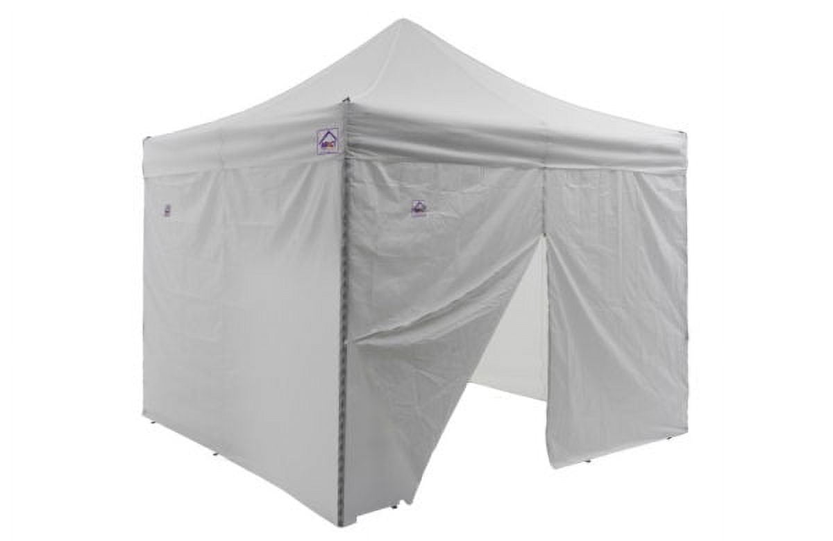 Impact Canopy 10x10 Pop Up Canopy Tent, Sidewalls, Straight