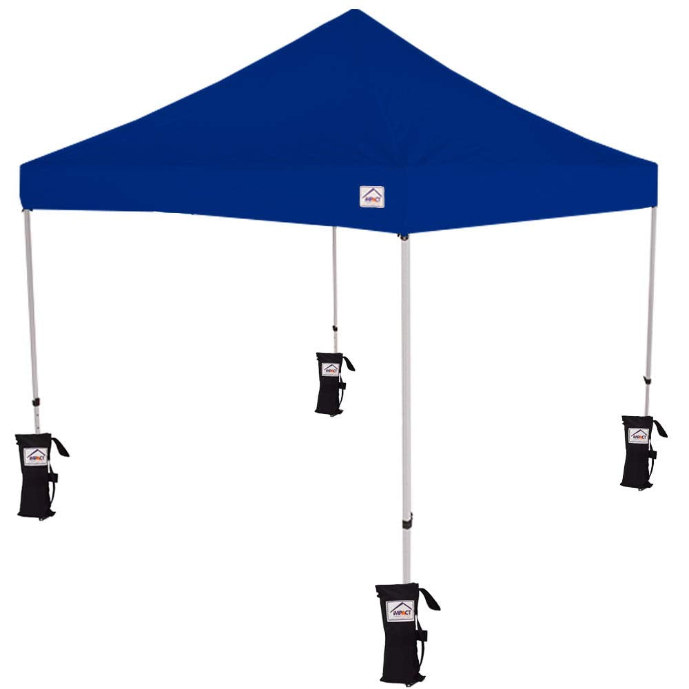 Impact Canopy 10x10 Pop Up Canopy Tent, Straight Leg Shelter, 4 Weight