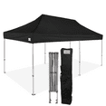 thumbnail image 1 of Impact Canopy 10x20 Instant Pop Up Canopy Tent, Commercial Grade Aluminum Frame, Wheeled Roller Bag, Black, 1 of 6
