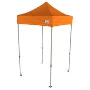 Impact Canopy 5x5 Pop-up Tent, Lightweight Steel Frame, Straight Leg, Orange