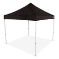 thumbnail image 1 of Impact Canopy 8x8 Pop Up Canopy Tent, Lightweight Powder Coated Steel Frame, Straight Leg, Black, 1 of 1