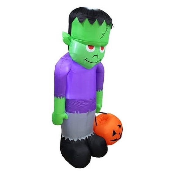 Impact Canopy Inflatable Outdoor Halloween Decoration, Trick or Treat Frankenstein