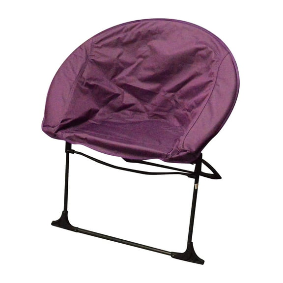 Impact Canopy Luna Lightweight Portable Folding Dorm Chair, Purple