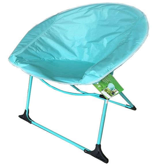 Impact Canopy Luna Lightweight Portable Folding Dorm Chair, Turquoise