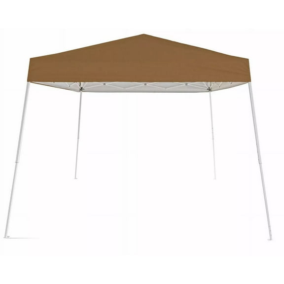 Impact Canopy Q-Shade Portable 10x10 Pop Up Tent High Performance Lightweight Outdoor Canopy Kit, Khaki