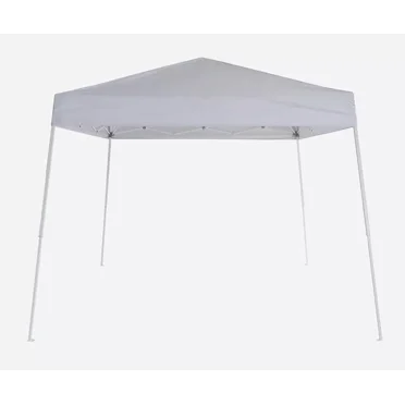 Impact Canopy Q-Shade Portable 10x10 Pop Up Tent High Performance Lightweight Outdoor Canopy Kit, Light Grey